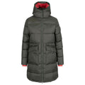 Dark Vine - Front - Trespass Womens-Ladies Parkview Long Length Casual Jacket
