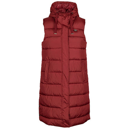 Dark Cherry - Front - Trespass Womens-Ladies Leona Quilted Gilet