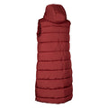 Dark Cherry - Back - Trespass Womens-Ladies Leona Quilted Gilet