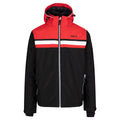 Black - Front - Trespass Mens Vaughn DLX Ski Jacket