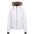 White - Front - Trespass Womens-Ladies Gaynor DLX Ski Jacket