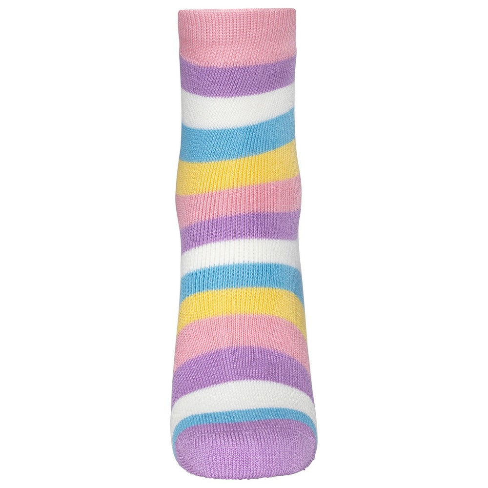 Pink - Pack Shot - Trespass Childrens-Kids Frolic Boot Socks (Pack of 4)