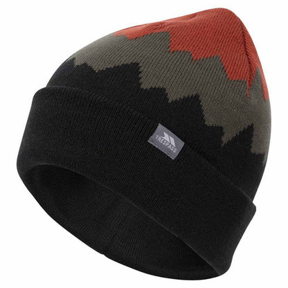 Salsa-Ivy-Black - Front - Trespass Mens Cobbler Beanie