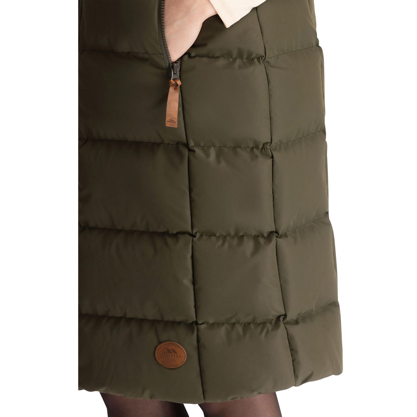 Dark Vine - Lifestyle - Trespass Womens-Ladies Audrey Gilet