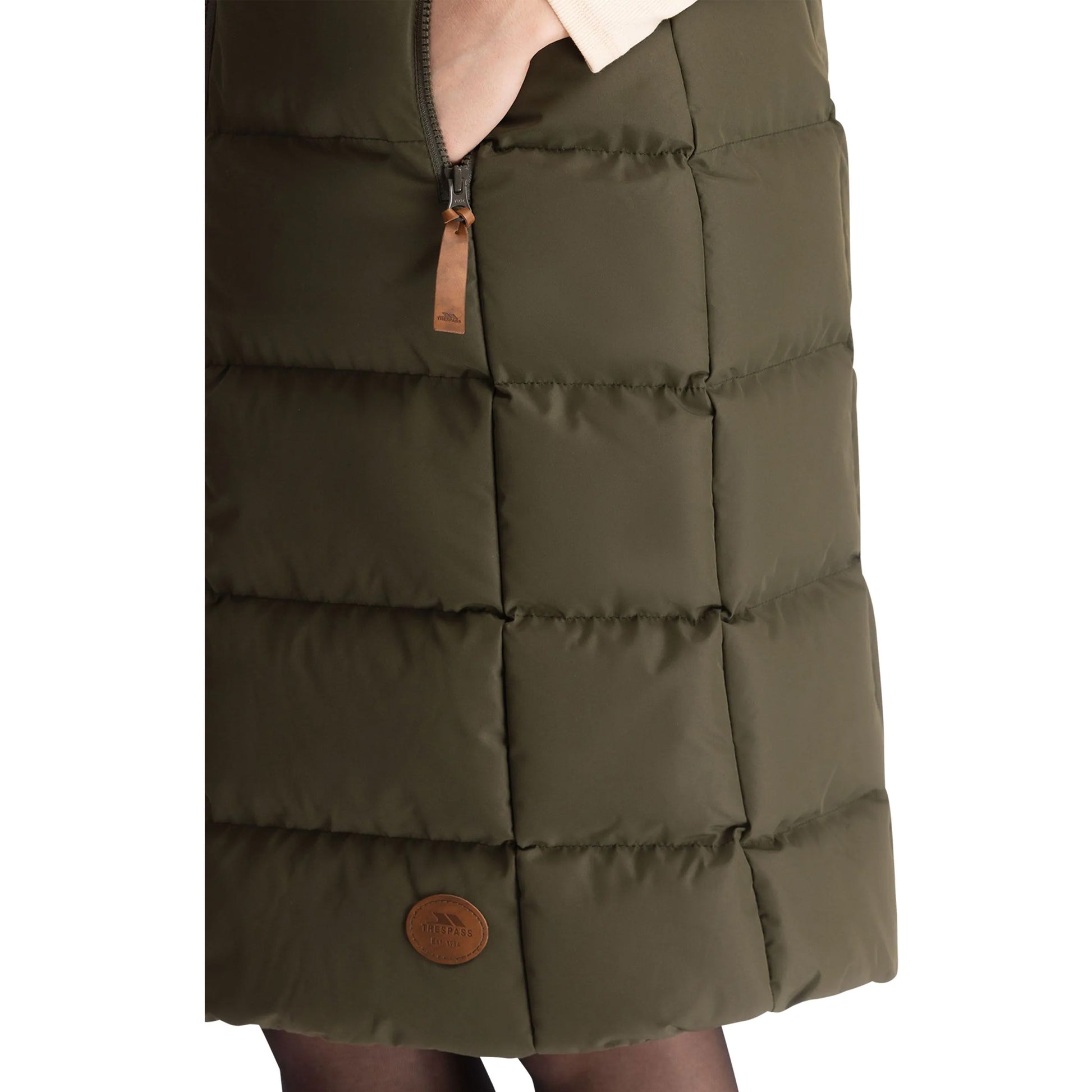 Dark Vine - Lifestyle - Trespass Womens-Ladies Audrey Gilet