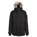 Black - Front - Trespass Mens Pillaton Ski Jacket