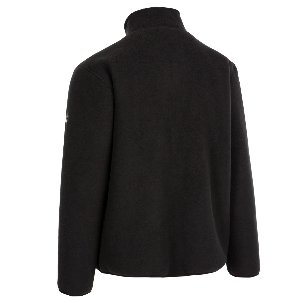 Black - Back - Trespass Mens Tatsfield Fleece Jacket