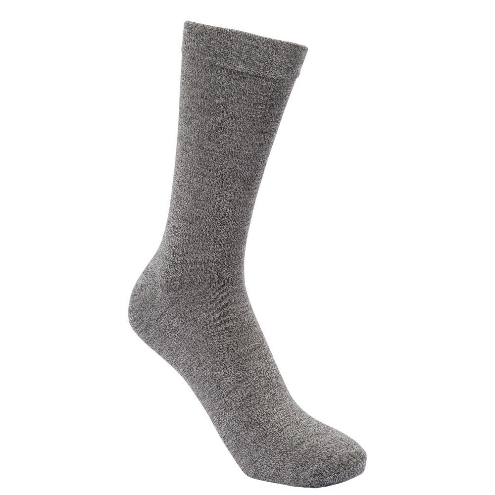 Black-Grey-Navy - Back - Trespass Unisex Adult Cinque Socks (Pack of 5)