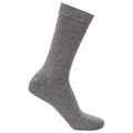 Black-Grey-Navy - Side - Trespass Unisex Adult Cinque Socks (Pack of 5)
