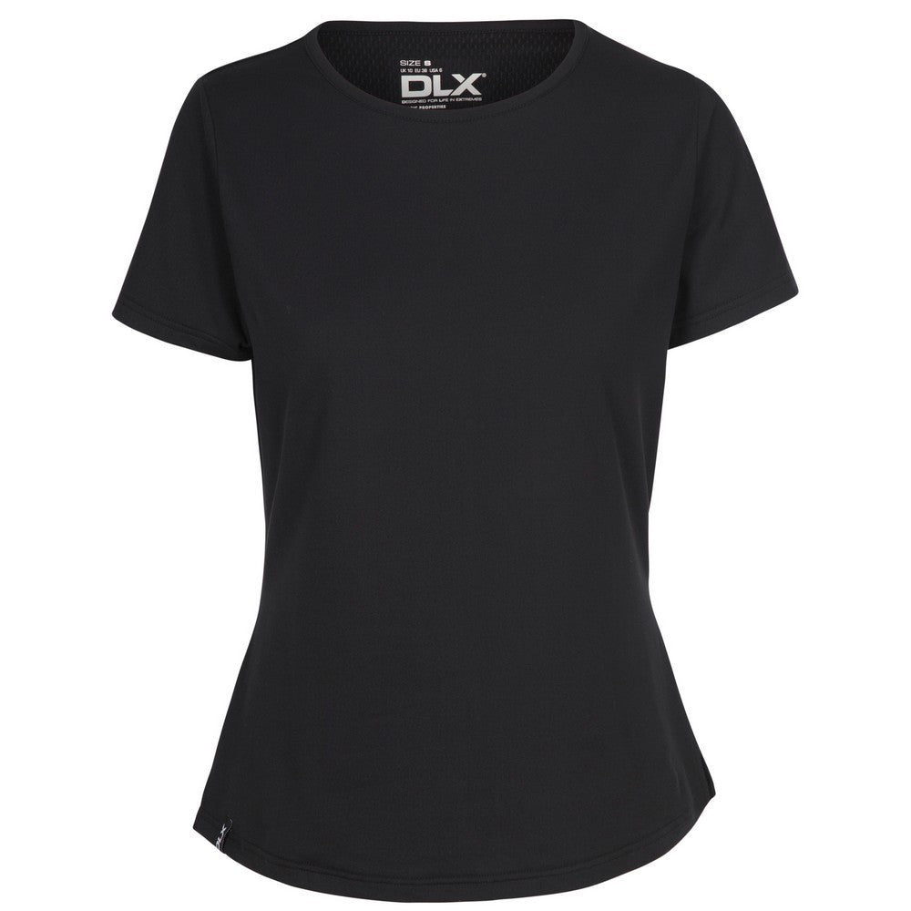 Black - Front - Trespass Womens-Ladies Kirsty DLX T-Shirt