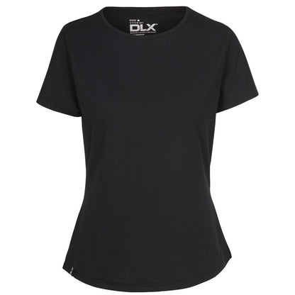 Black - Front - Trespass Womens-Ladies Kirsty DLX T-Shirt