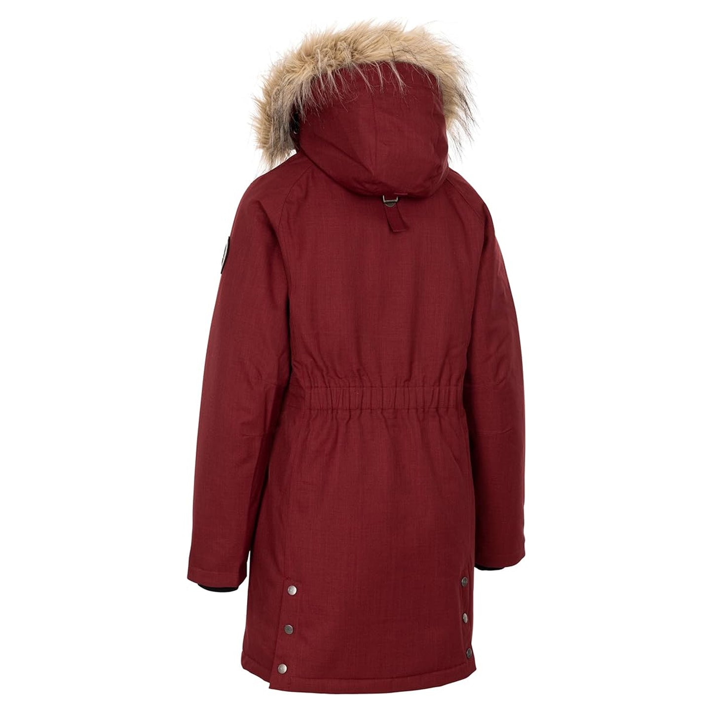 Dark Cherry Marl - Back - Trespass Womens-Ladies Dana Down Jacket
