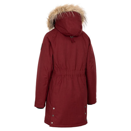 Dark Cherry Marl - Back - Trespass Womens-Ladies Dana Down Jacket