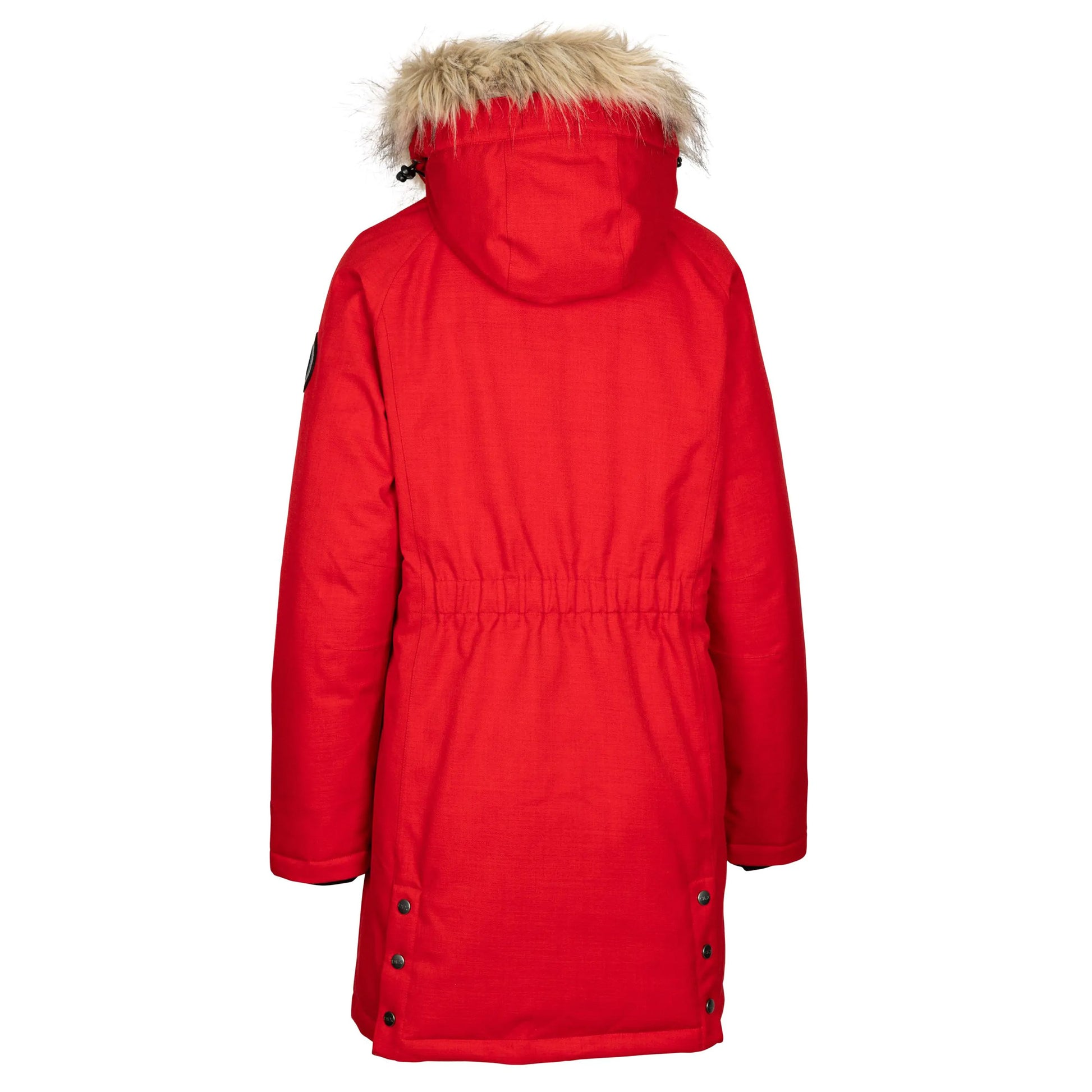 Red Marl - Back - Trespass Womens-Ladies Dana Down Jacket