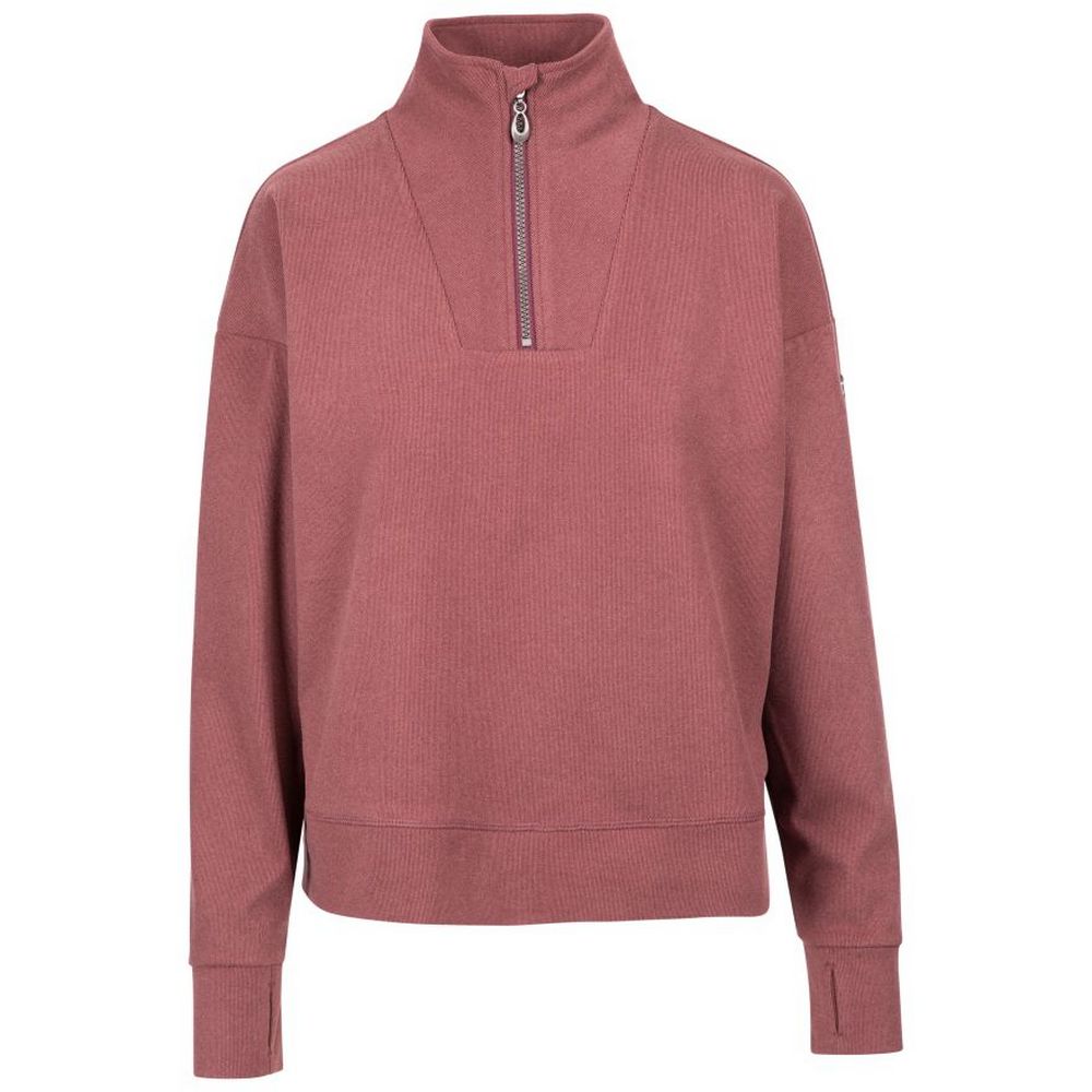 Rose Tone Marl - Front - Trespass Womens-Ladies Happen Top