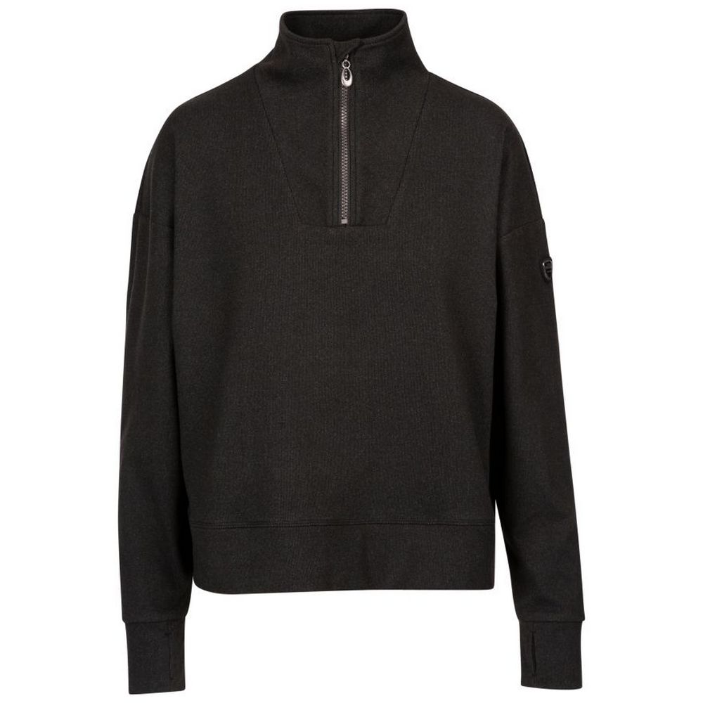Dark Grey Marl - Front - Trespass Womens-Ladies Happen Top