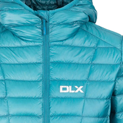 Storm Blue - Side - Trespass Womens-Ladies Galina Padded Jacket