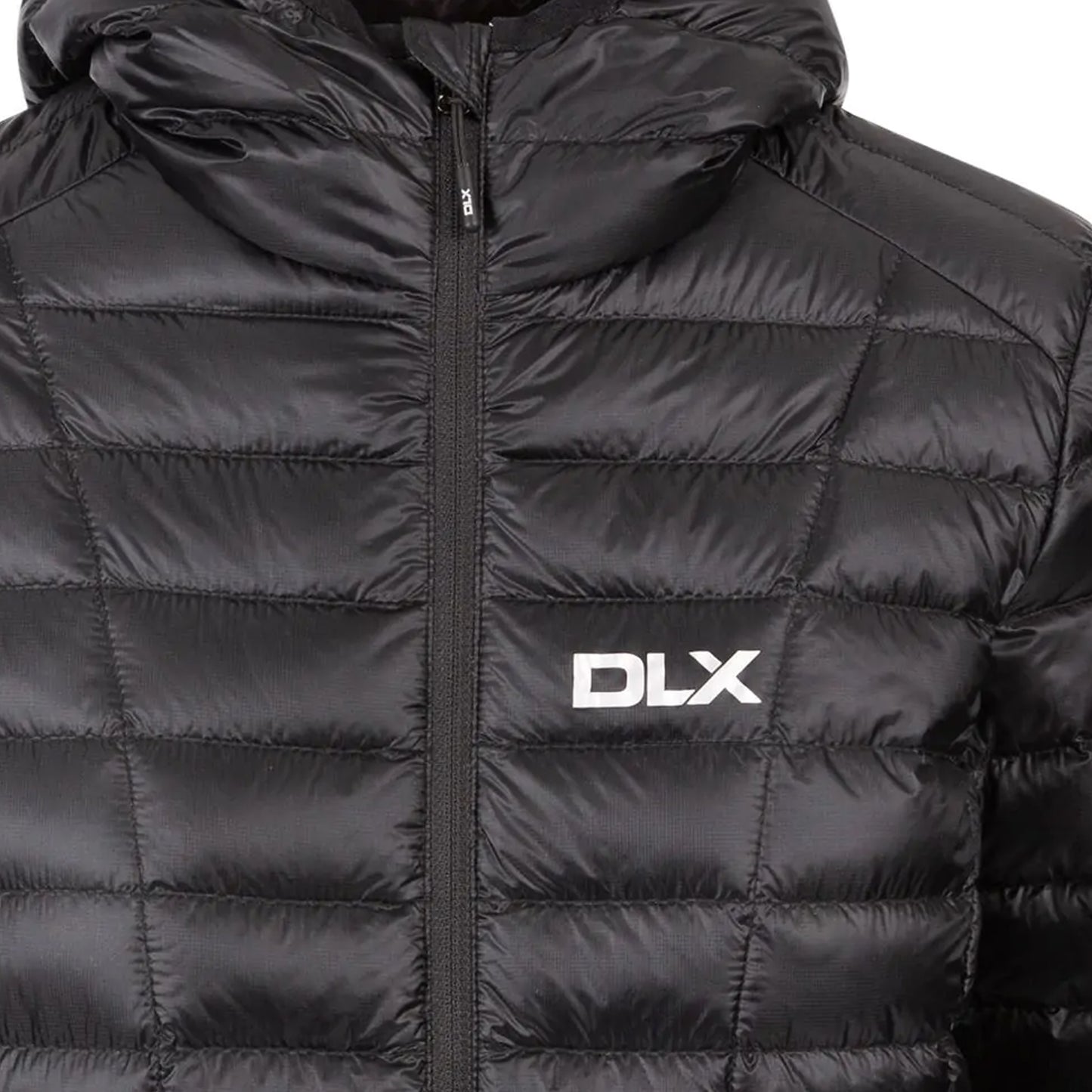 Black - Side - Trespass Womens-Ladies Galina Padded Jacket