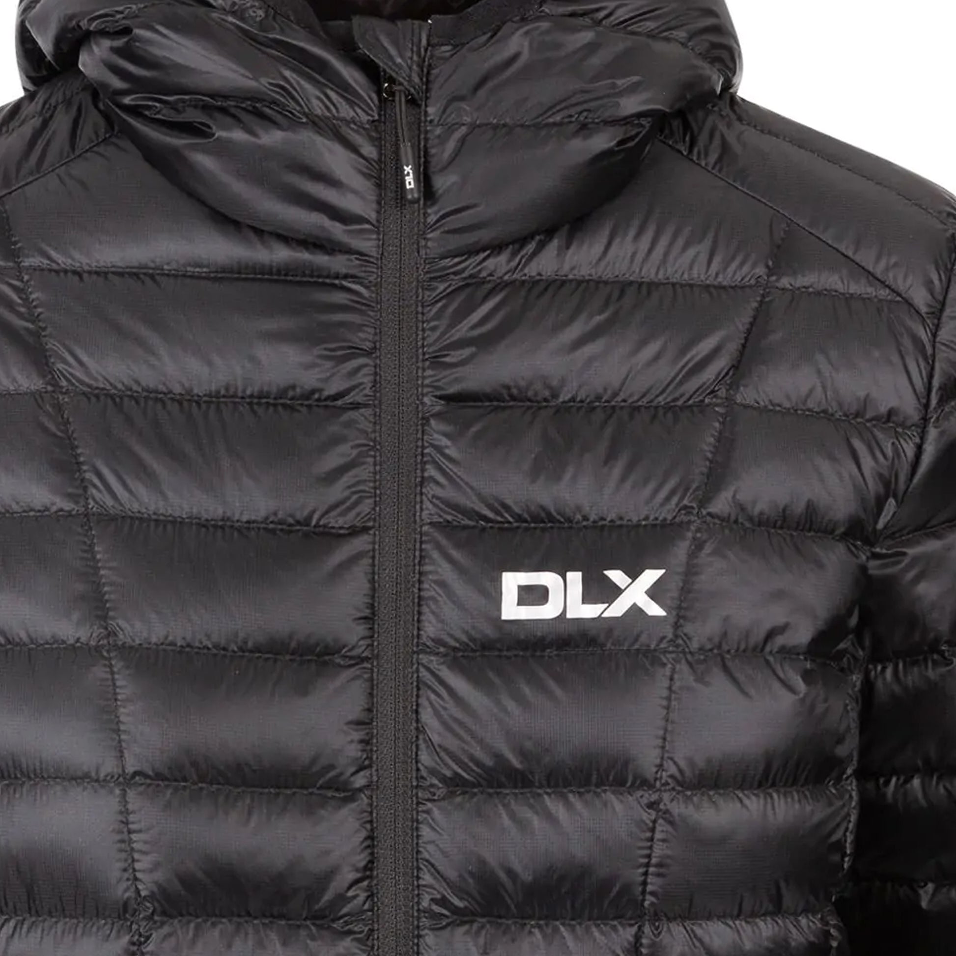 Black - Side - Trespass Womens-Ladies Galina Padded Jacket