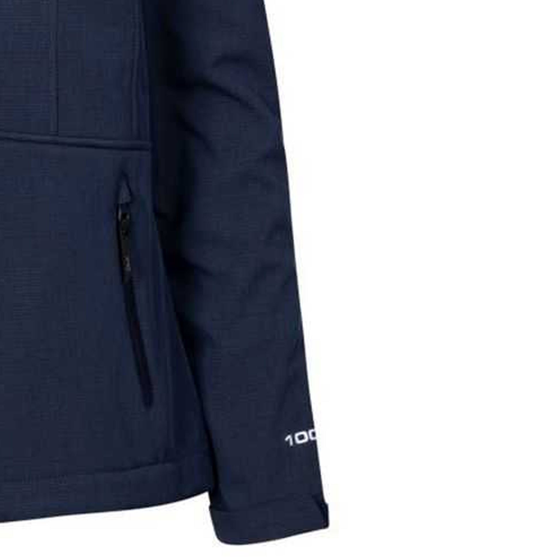 Navy Marl - Side - Trespass Womens-Ladies Christine DLX Soft Shell Jacket