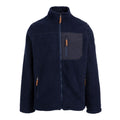 Navy - Front - Trespass Mens Buck Fleece Jacket