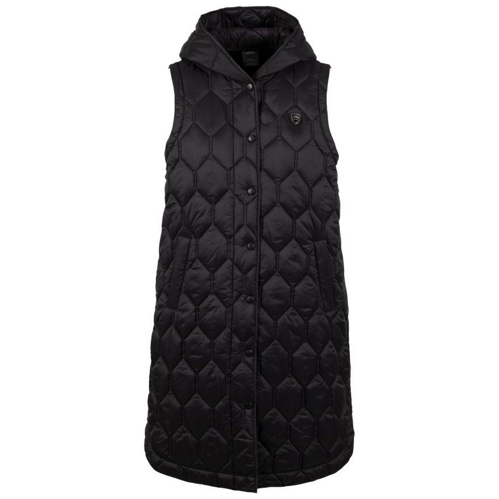 Black - Front - Trespass Womens-Ladies Chapter Longline Gilet