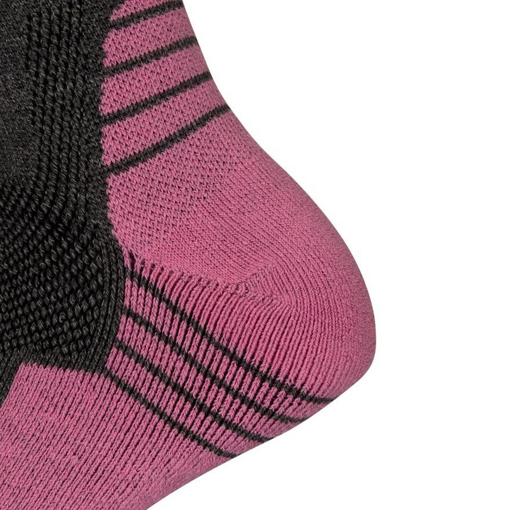 Grey Marl Marl - Pack Shot - Trespass Unisex Adult Hilliard DLX Trekking Socks
