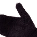 Dark Grey - Side - Trespass Womens-Ladies Seth Knitted Ski Mittens