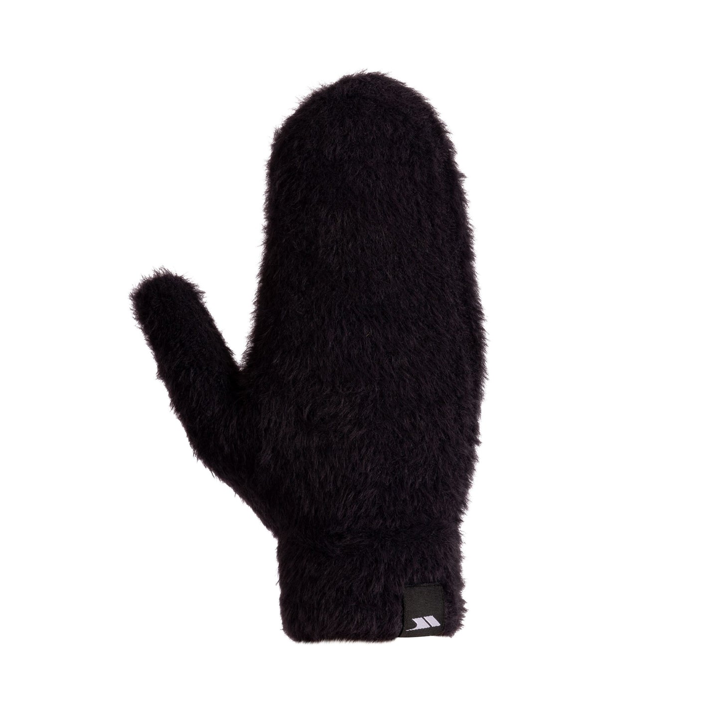Dark Grey - Front - Trespass Womens-Ladies Seth Knitted Ski Mittens
