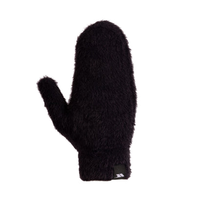 Dark Grey - Front - Trespass Womens-Ladies Seth Knitted Ski Mittens