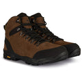 Light Brown - Close up - Trespass Mens Corrie Leather Hiking Boots