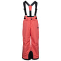 Peach Blush - Front - Trespass Childrens-Kids Benito Ski Trousers