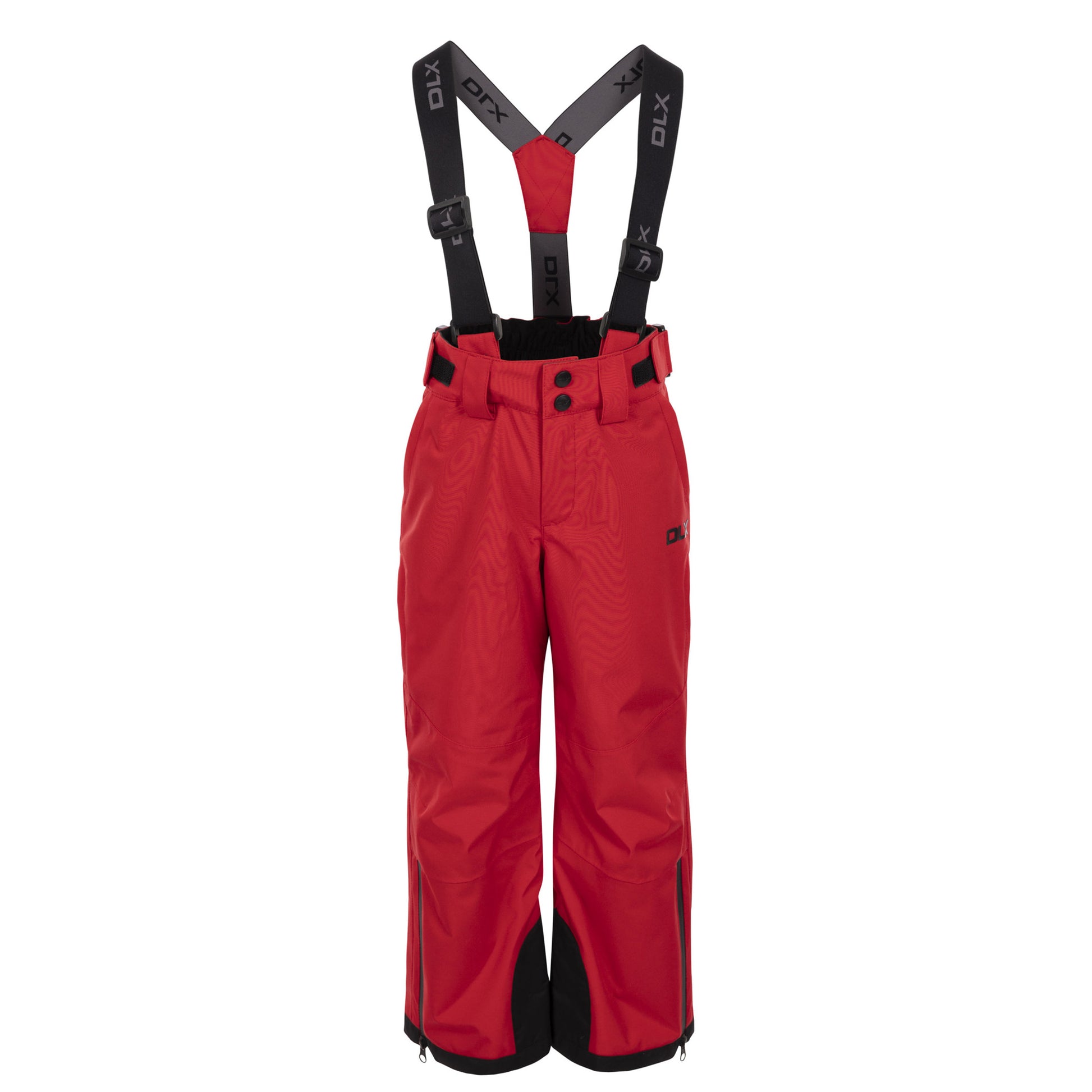 Red - Front - Trespass Childrens-Kids Benito Ski Trousers