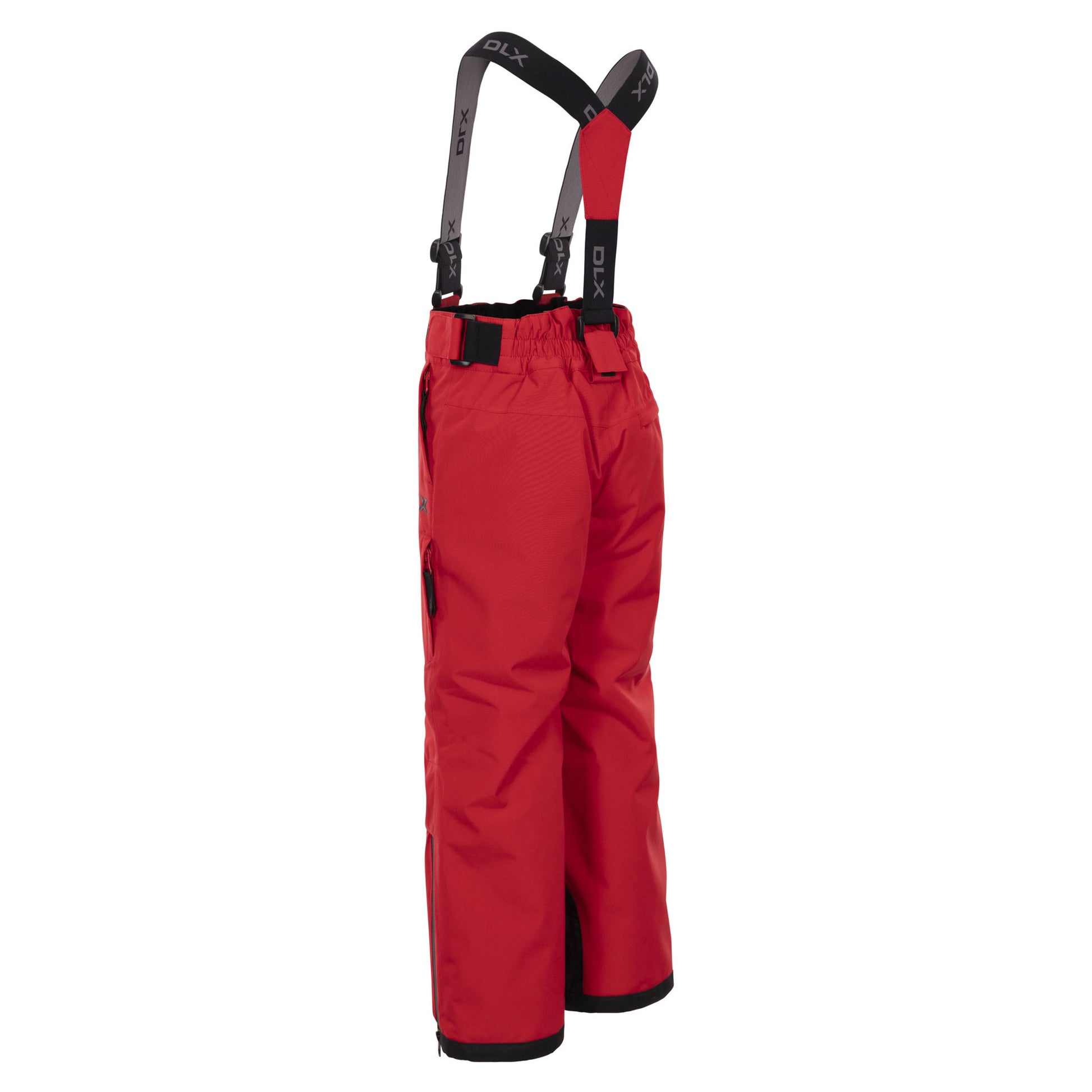 Red - Back - Trespass Childrens-Kids Benito Ski Trousers