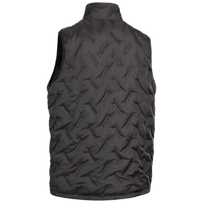 Black - Back - Trespass Mens Pilsley Padded Gilet