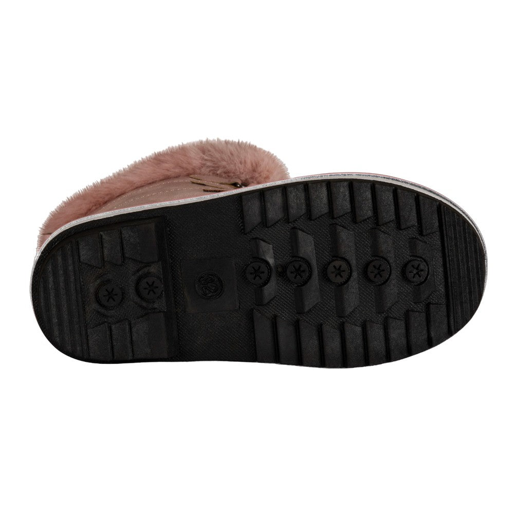 Pink - Side - Trespass Childrens-Kids Eiry Snow Boots