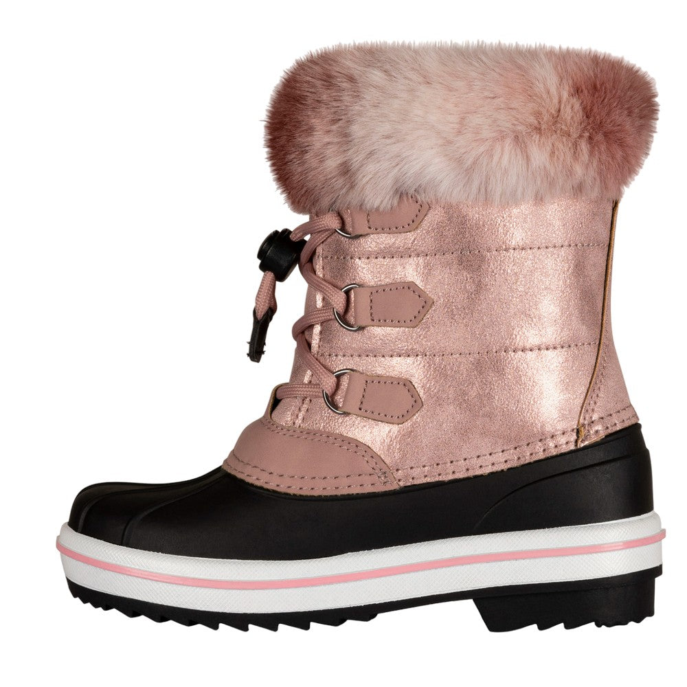Pink - Pack Shot - Trespass Childrens-Kids Eiry Snow Boots