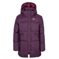 Potent Purple - Front - Trespass Girls Ailie Casual Padded Jacket