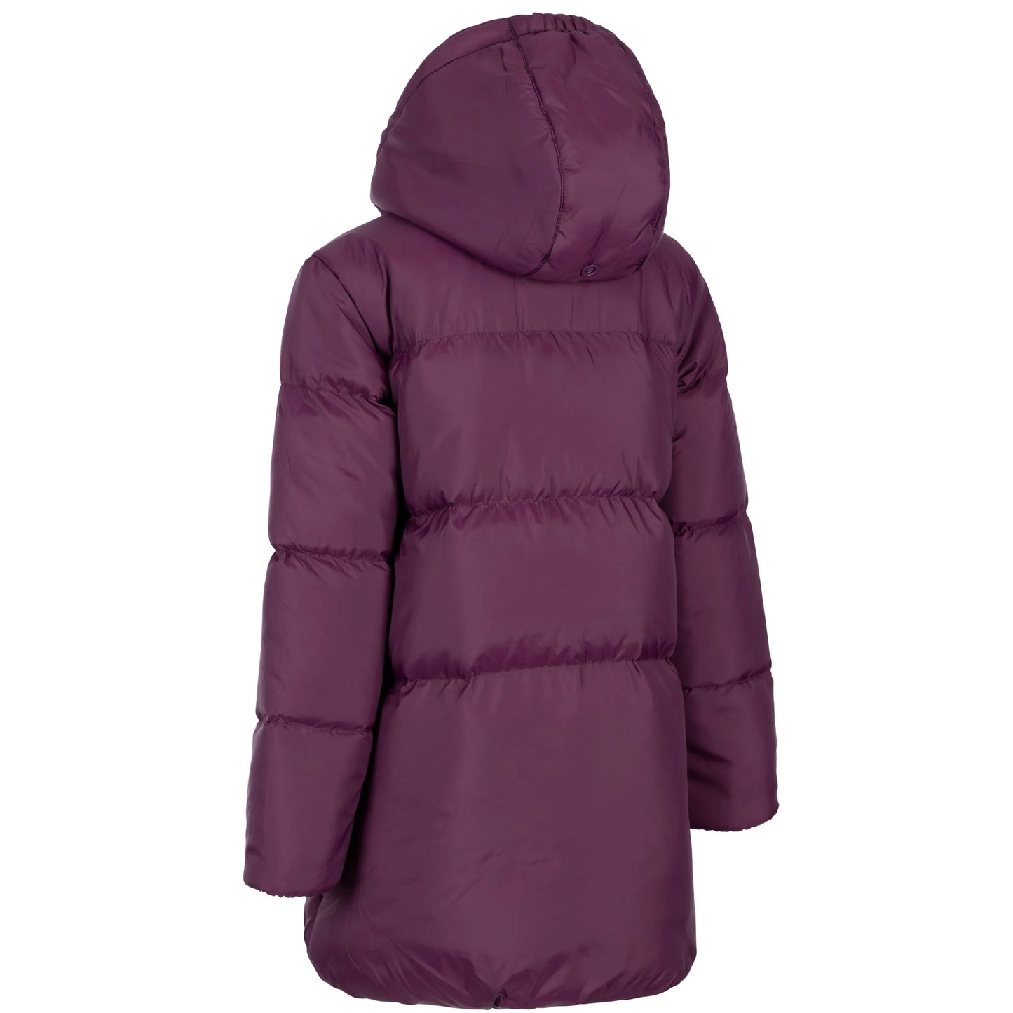Potent Purple - Back - Trespass Girls Ailie Casual Padded Jacket