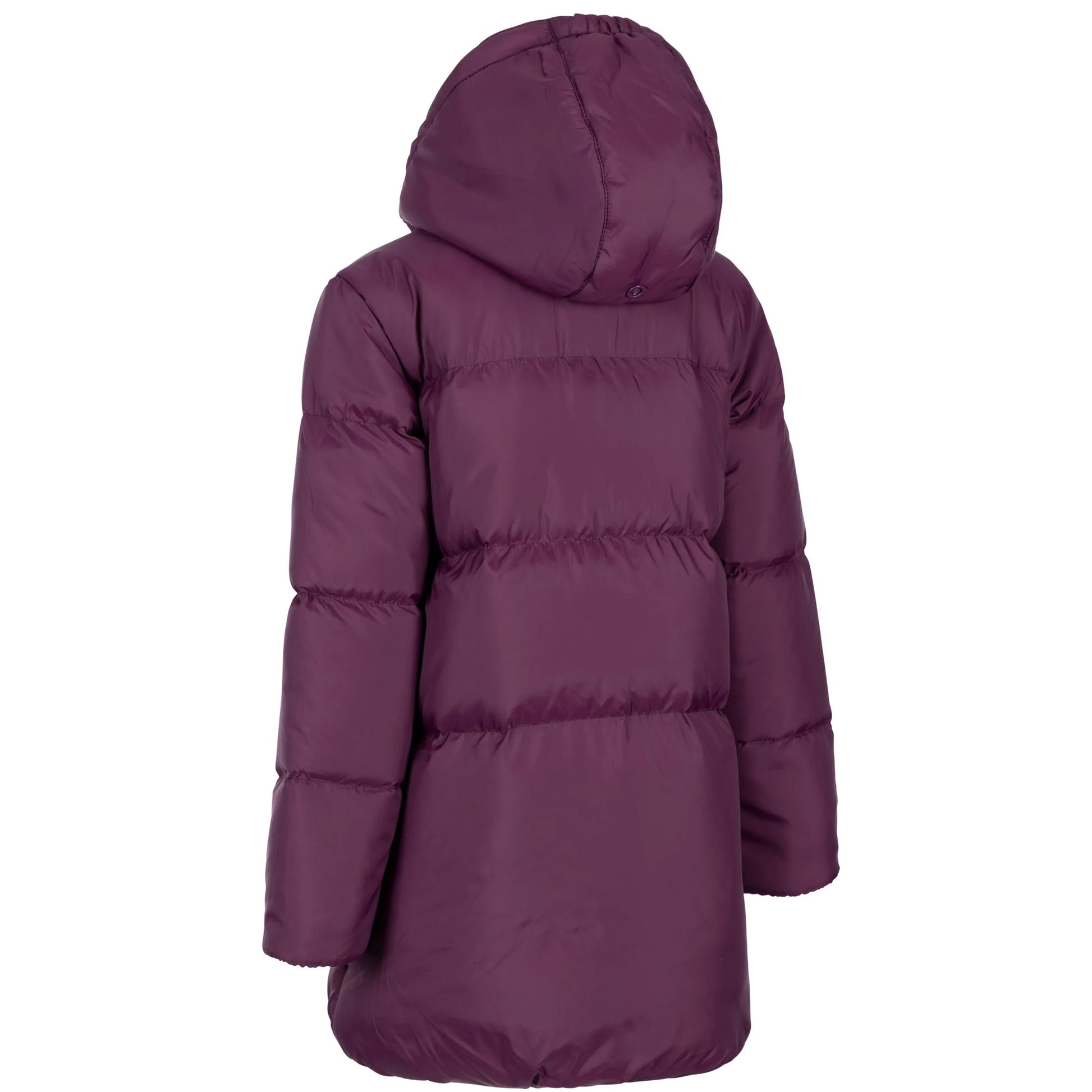 Potent Purple - Back - Trespass Girls Ailie Casual Padded Jacket