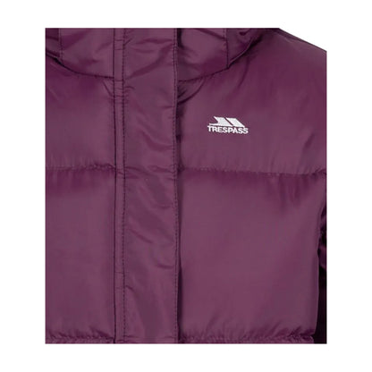 Potent Purple - Side - Trespass Girls Ailie Casual Padded Jacket