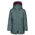 Spruce Green - Front - Trespass Girls Ailie Casual Padded Jacket