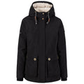 Black - Front - Trespass Womens-Ladies Token Waterproof Jacket