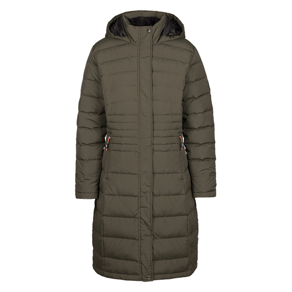 Dark Vine - Front - Trespass Womens-Ladies Bitsy Down Jacket