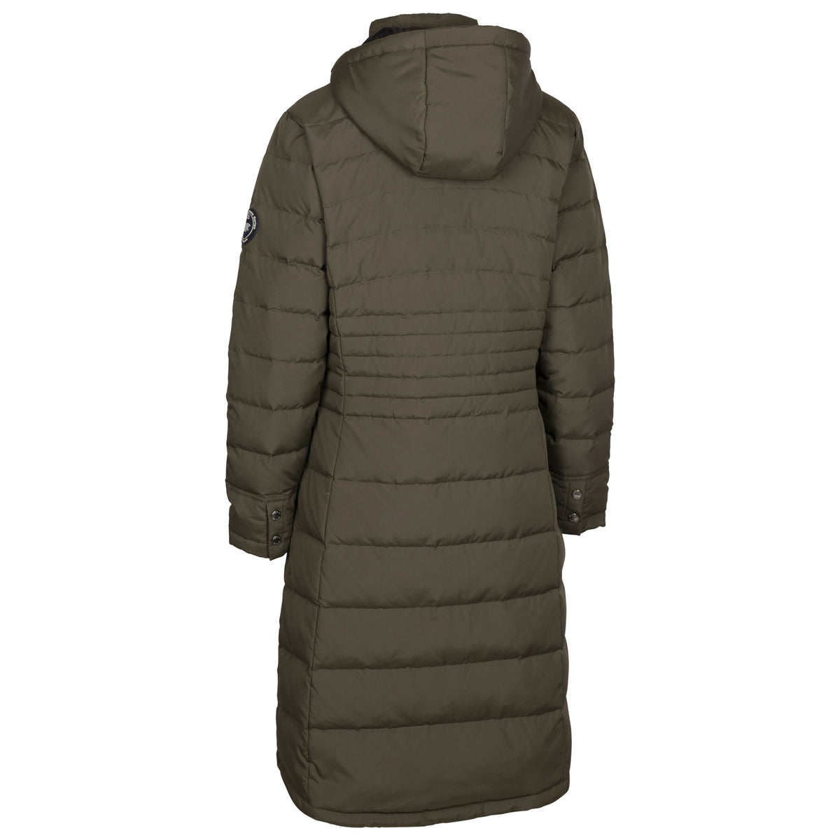 Dark Vine - Back - Trespass Womens-Ladies Bitsy Down Jacket