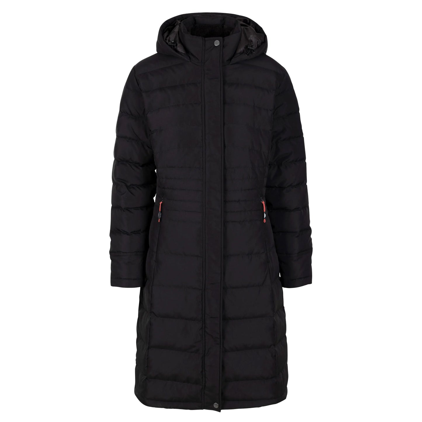 Black - Front - Trespass Womens-Ladies Bitsy Down Jacket