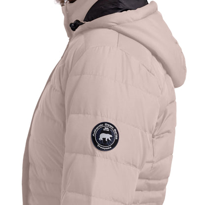 Vintage Khaki - Pack Shot - Trespass Womens-Ladies Bitsy Down Jacket