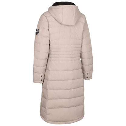 Vintage Khaki - Back - Trespass Womens-Ladies Bitsy Down Jacket