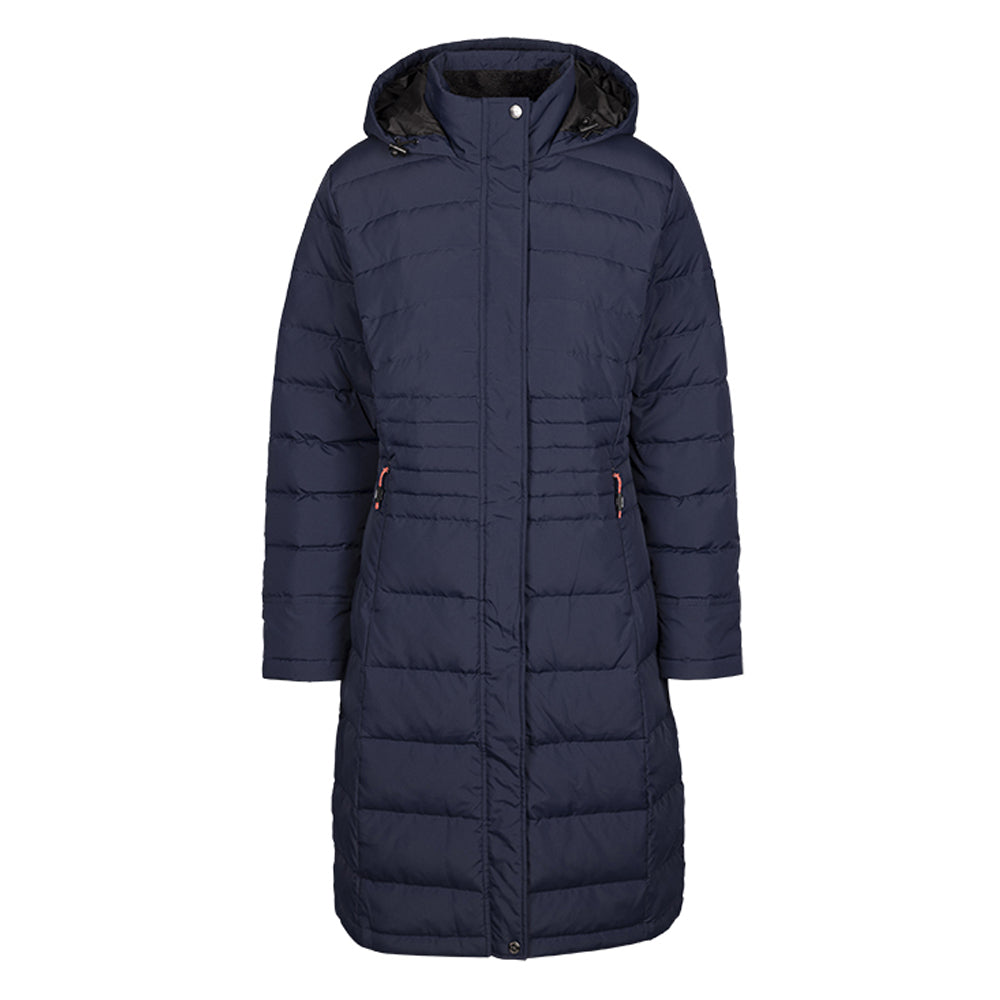 Navy - Front - Trespass Womens-Ladies Bitsy Down Jacket
