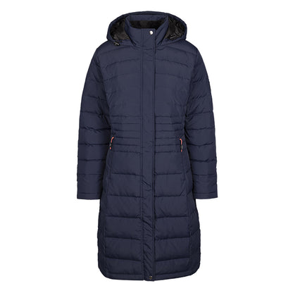 Navy - Front - Trespass Womens-Ladies Bitsy Down Jacket